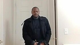 After Work, Solo Fantasy Masturbation About Girlfriend Wife in Garage