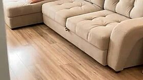 Russian student fucked in doggystyle by courier