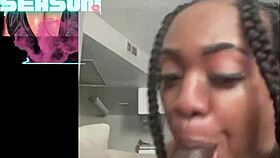 I really enjoy sucking on it in a casual way.