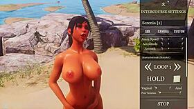 Serenia lives her wild solo life, fucking big tits and ass anally