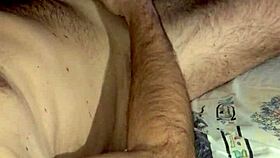 i jerk huge cock at night