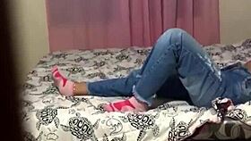 found my stepdaughter fingering herself and went straight in