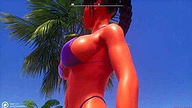 Serenia lives her wild solo life, fucking big tits and ass anally