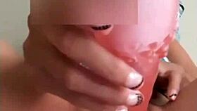 Watch my hotwife's intense orgasms with squirting.