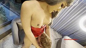 Shemale Mistress Dominates Submissive Boy Sammy Anal