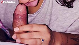 Stepsister Frida Gives Sensual Blowjob And Swallows Cum