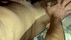 i jerk huge cock at night