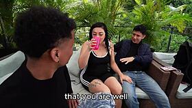 Big Ass Latina Lost in City Gets Hard Fucked in Return Part 1 with ENM Diamond