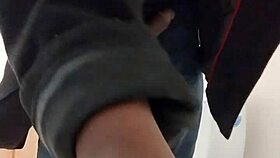 After Work, Solo Fantasy Masturbation About Girlfriend Wife in Garage