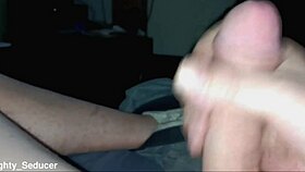 she squirts cum out in taboo first time session