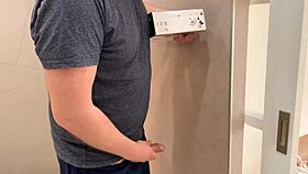 Russian student fucked in doggystyle by courier