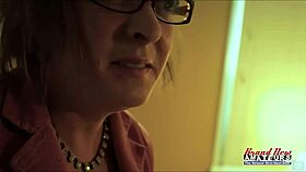 I'm horny blonde milf Primrose, bent over with big tits, giving a bj and swallowing warm cum all over my face. It feels so intense and satisfying