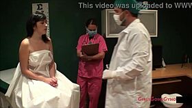 tina lee comet embarrassed in gyno exam