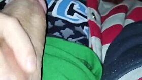 Skinny young solo masturbates monster cock in pov compilation.