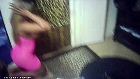 Behind the scenes glasses cam footage pornstar champion vs ebony babe in full nelson wrestling hold match bj & sex