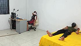 Step Sister Watches Me Masturbate Intensely