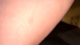 Wow, Wet Pussy Grips Huge Dick, Fat Ass Cum Leaks Down Thighs!