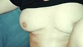 In this homemade video, Latina gets creampie in the morning