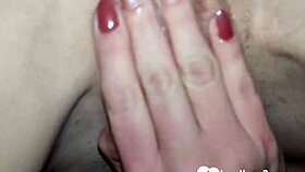 hot brunette co-worker blows me before anal ride