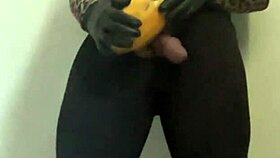 Young Brazilian Solo Artist Fucks Papaya Fruit For First Time