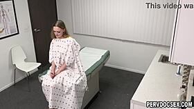 doctor examines horny patient samantha reigns with assistant liv