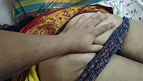 i caught my hottest desi housewife cheating in her petticoat at the wedding