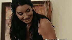 Tattooed small 18+ hands drilled hard the gorgeous pussy of sexy silvia saige