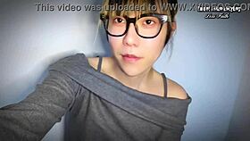 Asian ladyboy in pantyhose plays anal with toys for a hot cumshot.