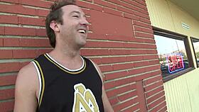 your step mom using big tits to get a dick?