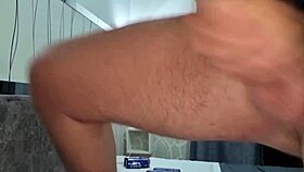 Look at this sexy Italian guy jerking off with dirty talk