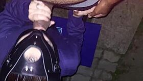 I flash my big ass in the backyard.