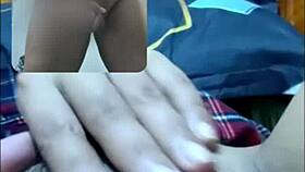 Filipina Girl Has Video Call Sex in Dorm