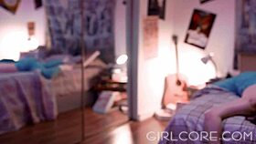 nerdy lesbians explore science and virtual milf