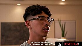 I can't believe how Heather Honey's big ass gets banged so hard, her titties bouncing!