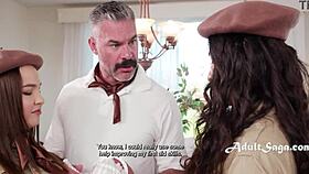 first girl to ride that porn stache wins!