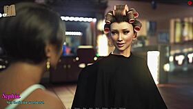 Wife And Stepmother Play A Game Together