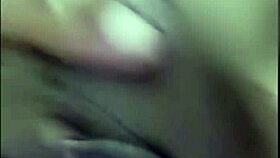 Filipina girlfriend's video call sex with roommate in bedroom