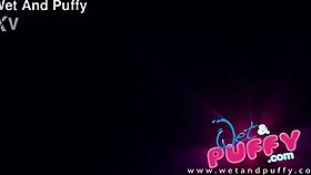 Stunning Brunette's Juicy Trimmed Pussy Fingered and Dildo Toyed in Close-Up Action!