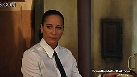 Can Hot Blonde Slave Handle Horny Madame's Hardcore Fingering?