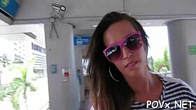 Is this cutie gratified by facials?