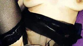 The milf wife spreads her legs for pov assfucking at home