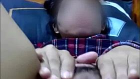 Filipina Girl Has Video Call Sex in Dorm