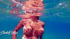 Sheila Orttega’s hot snorkeling, beach sex adventure