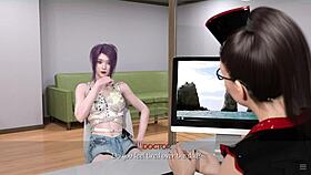 Futanari Doctor Fucks Patient in Hospital Sex Adventure.