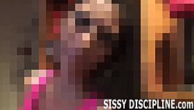I Will Show You How To Be A Proper Sissy Girl In Lingerie Femdom Pov.