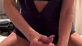 Stepmom assists stepson in bed during first time european homemade encounter