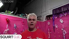 Siri Dahl's Curvy Body Rides Dan's Monster Cock in Cowgirl Position