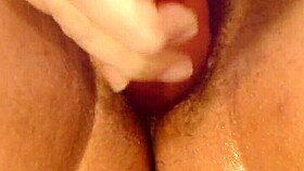 Cum Lands on My Tits Before Dildo Play in Homemade Milf Scene