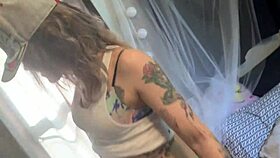 black history month special: white emo slut moans black lives matter while getting dominated and creampied?