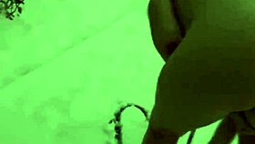 public pussy eating flashing in snow with lots of hot sex